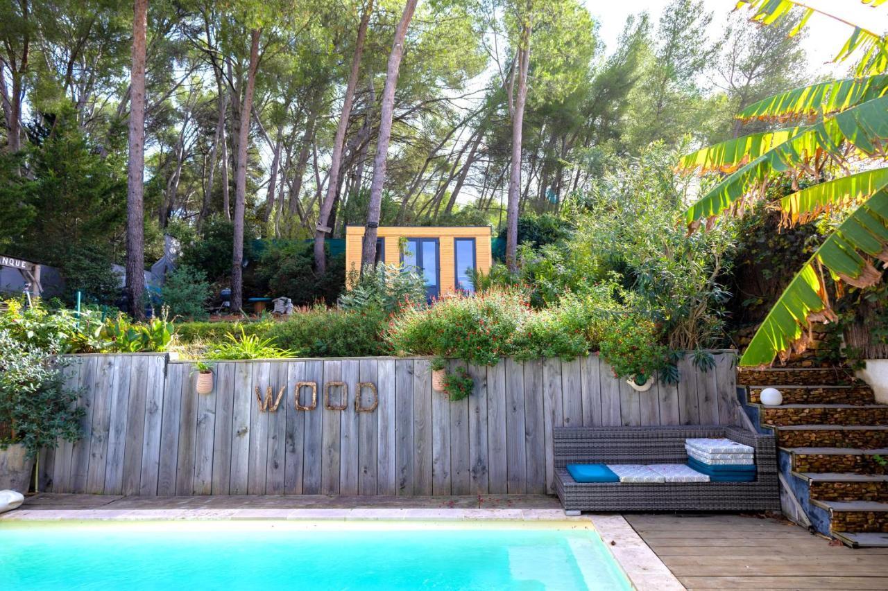 Charmant Studio Lodge Climatise Avec Jardin Et Vue Sur Le Pic Saint Loup Jacou Dış mekan fotoğraf
