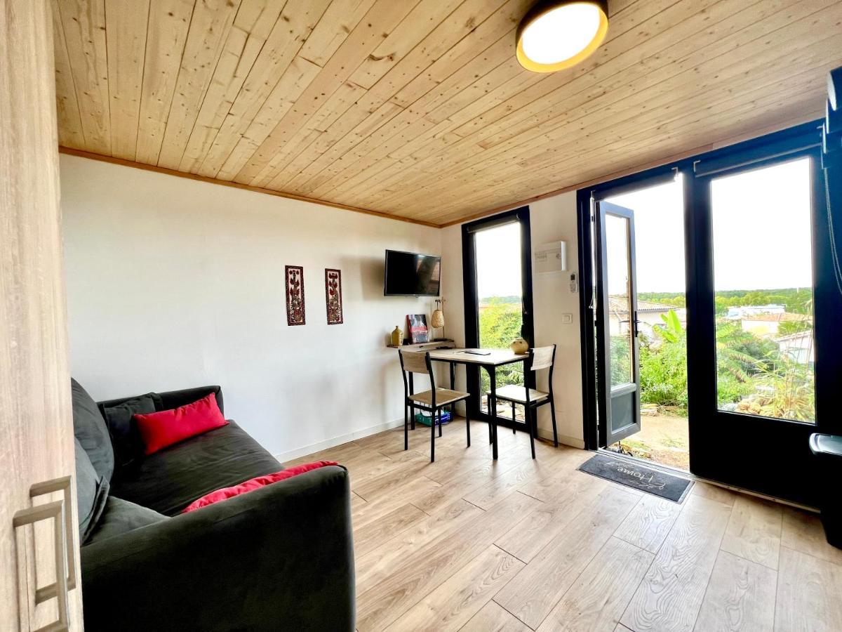 Charmant Studio Lodge Climatise Avec Jardin Et Vue Sur Le Pic Saint Loup Jacou Dış mekan fotoğraf